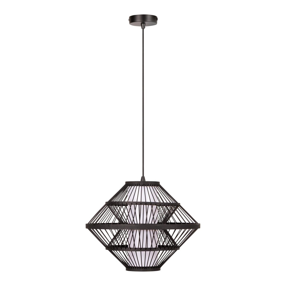 Lucide HanglampPasquino Ø 40cm zwart - 21445/40/30